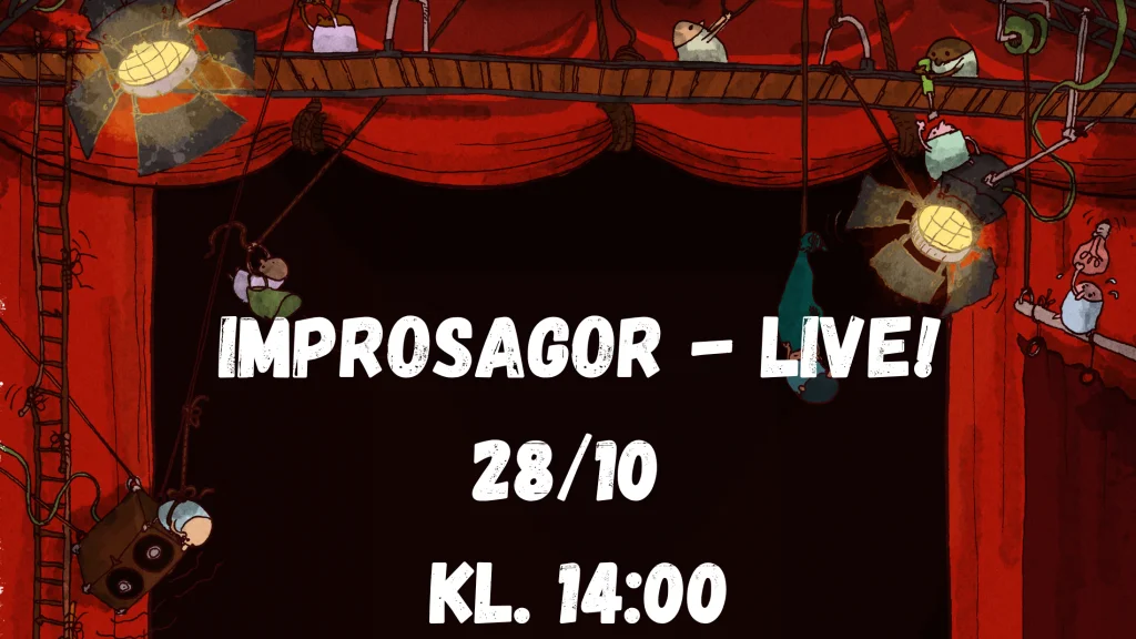 Improsagor live