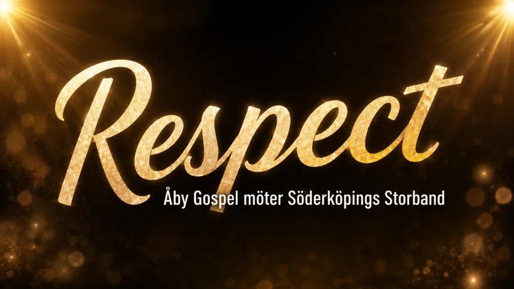 Respect – Åby Gospel möter Söderköpings Storband